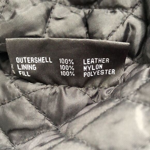 Vintage FMC Leather Biker jacket - Picture 4 of 7